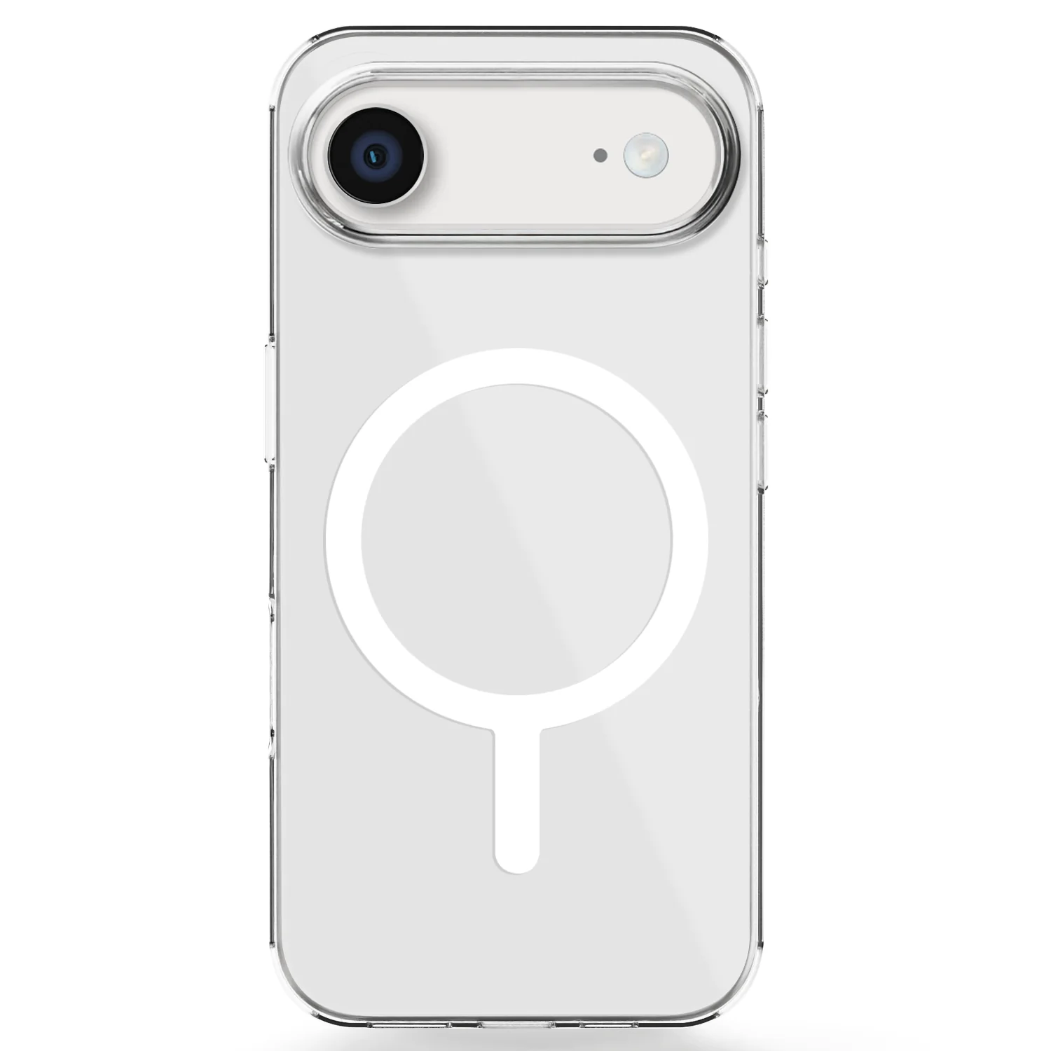 Gripp CLEAR MAGSAFE Case for Apple iPhone Air (6.5") with White Ring - Clear - Image 2