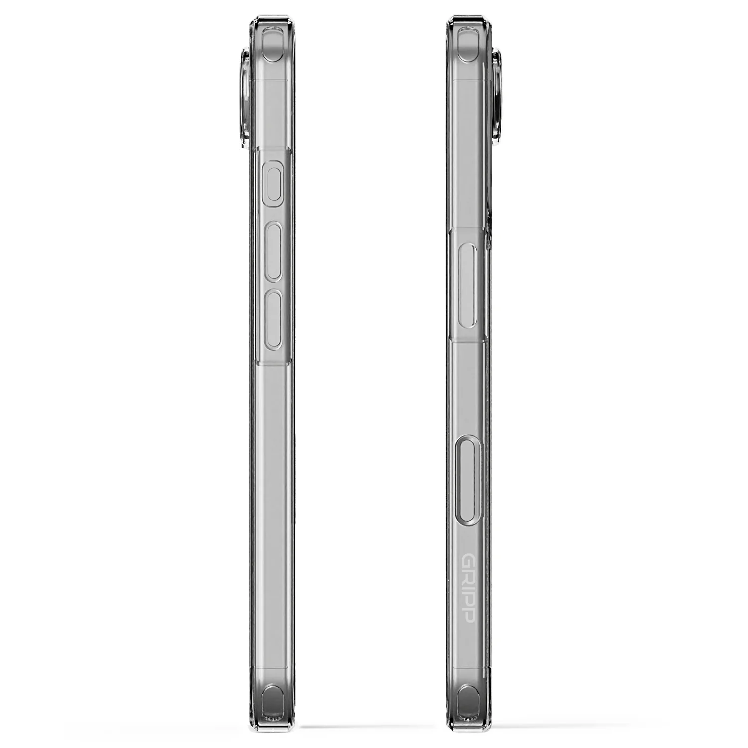 Gripp CLEAR MAGSAFE Case for Apple iPhone Air (6.5") with White Ring - Clear - Image 5