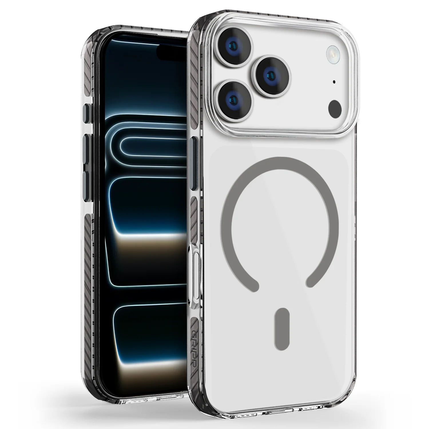Gripp COMBAT MAGSAFE Case for Apple iPhone 17 Pro (6.3") - Mist Grey