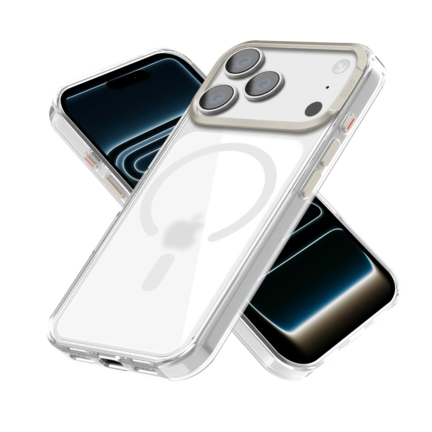 Gripp STELLAR MAGSAFE Case for Apple iPhone 17 Pro (6.3") -Transparent - Image 4