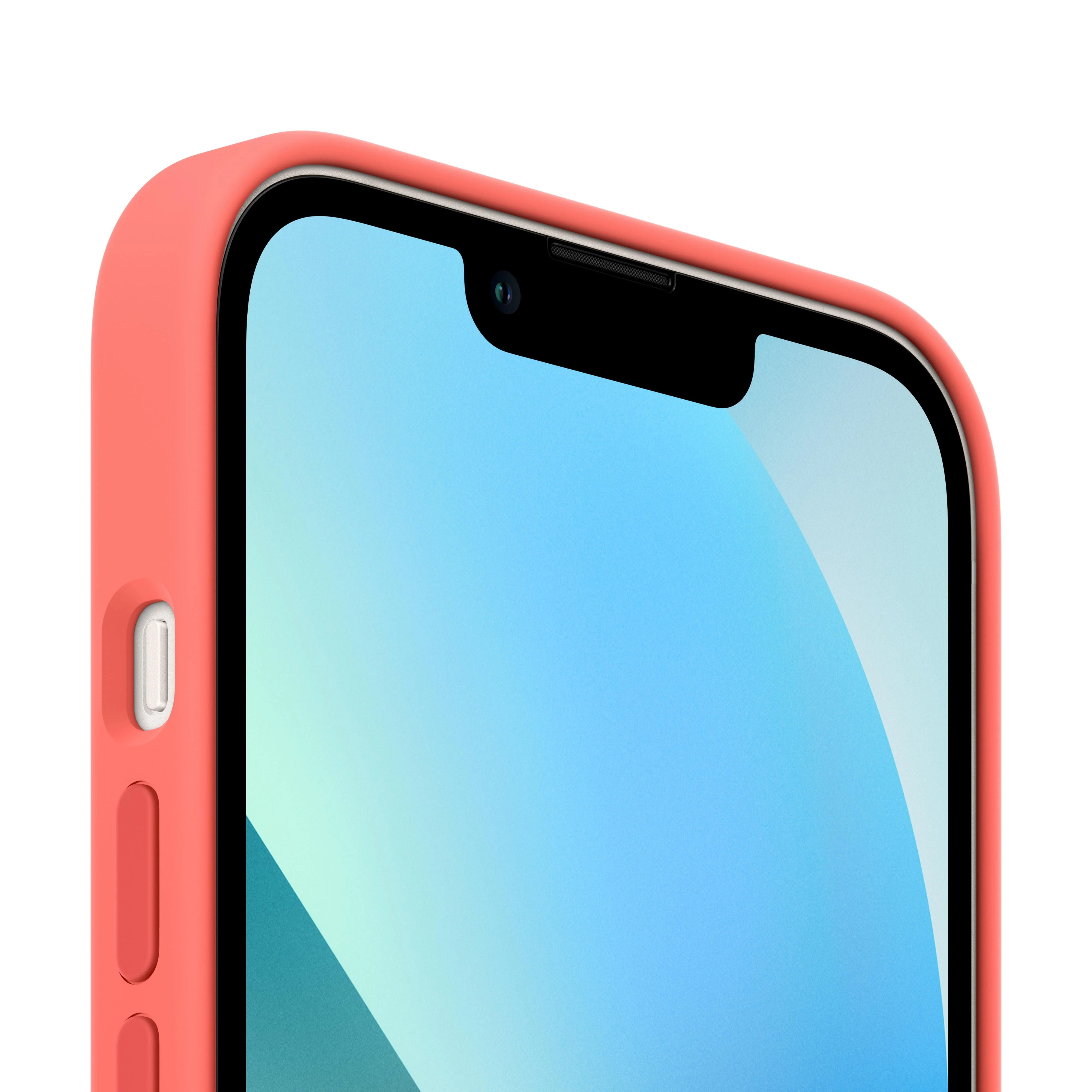 iPhone 13 mini Silicone Case with MagSafe - Pink Pomelo - Image 2