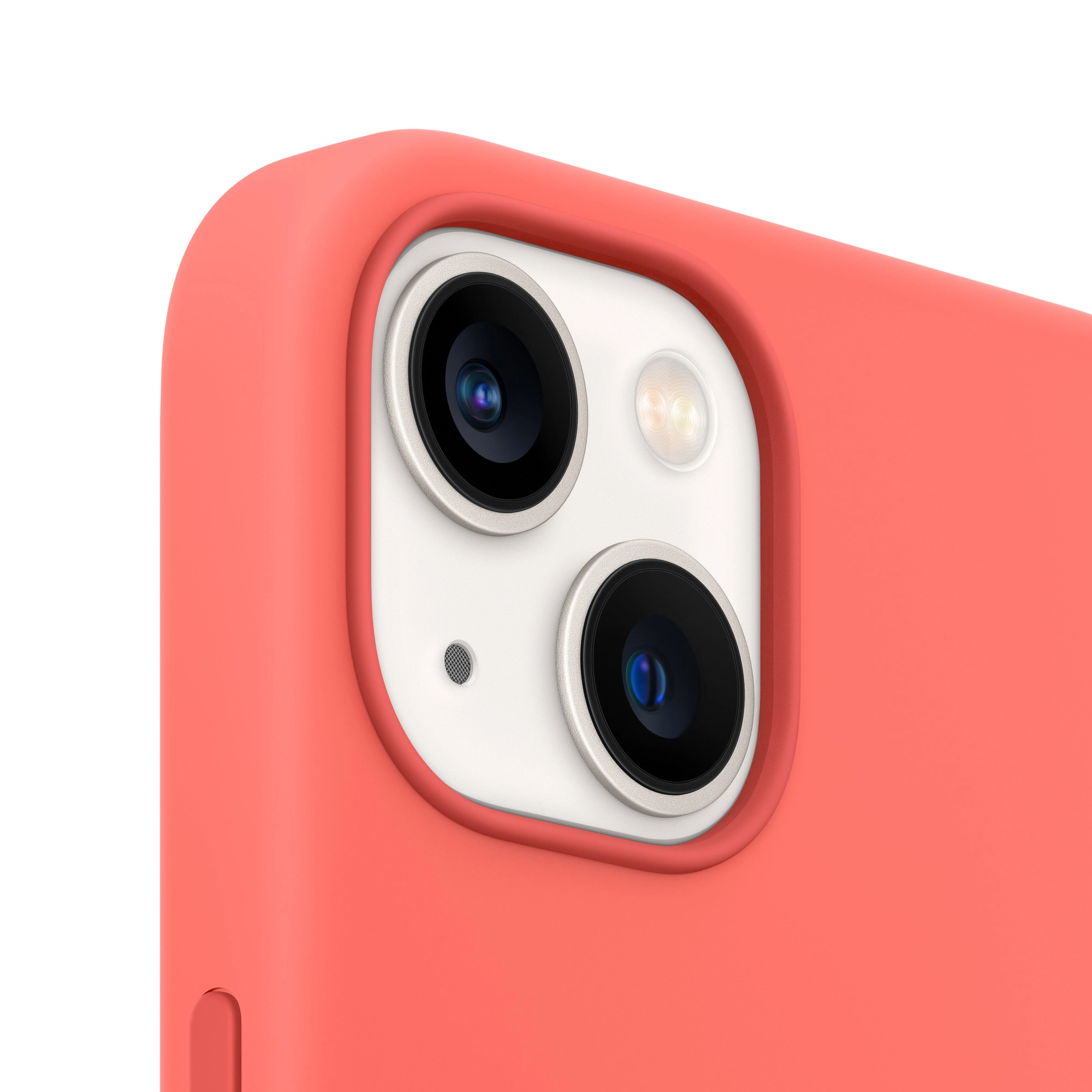 iPhone 13 mini Silicone Case with MagSafe - Pink Pomelo - Image 3