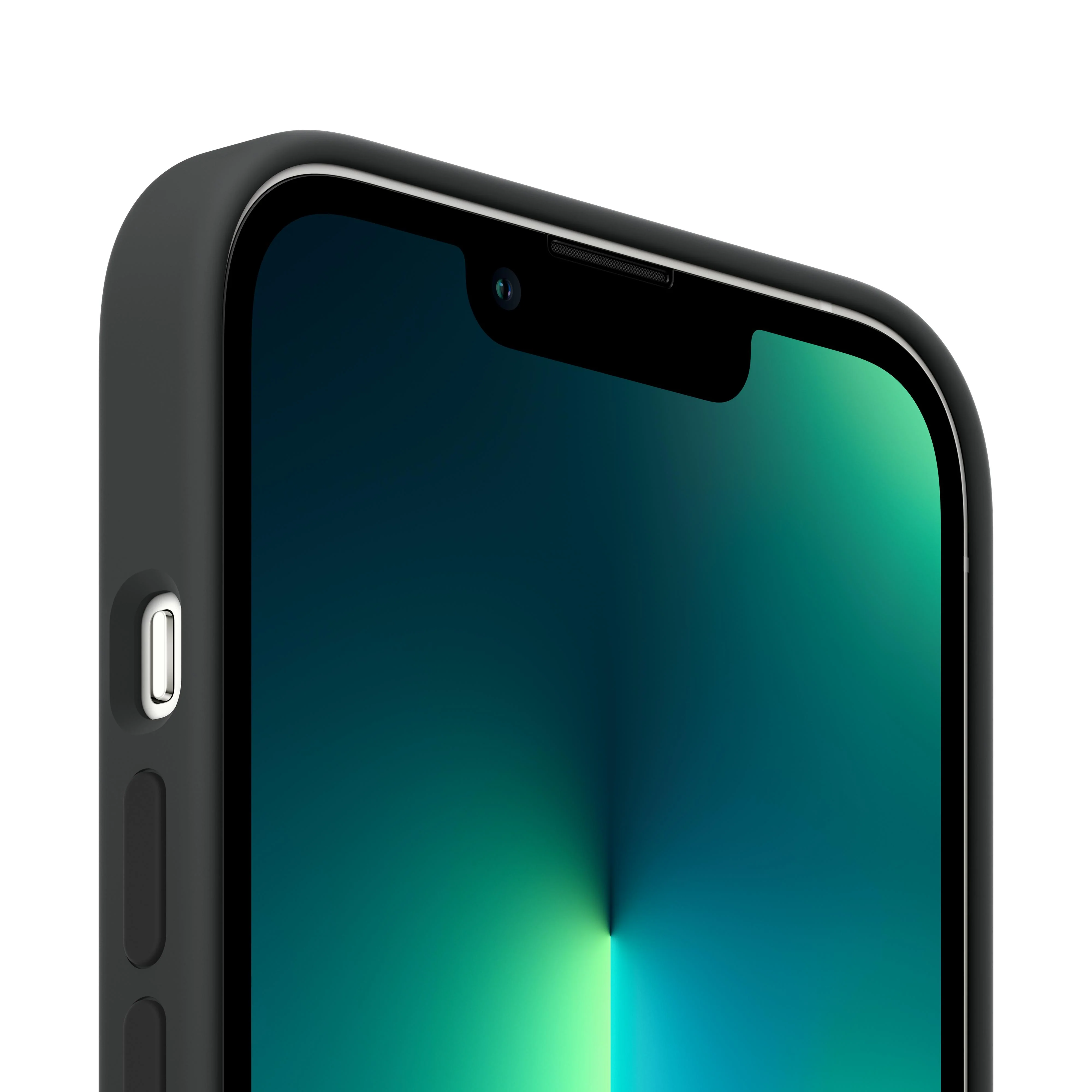 iPhone 13 Pro Silicone Case with MagSafe-Midnight - Image 2