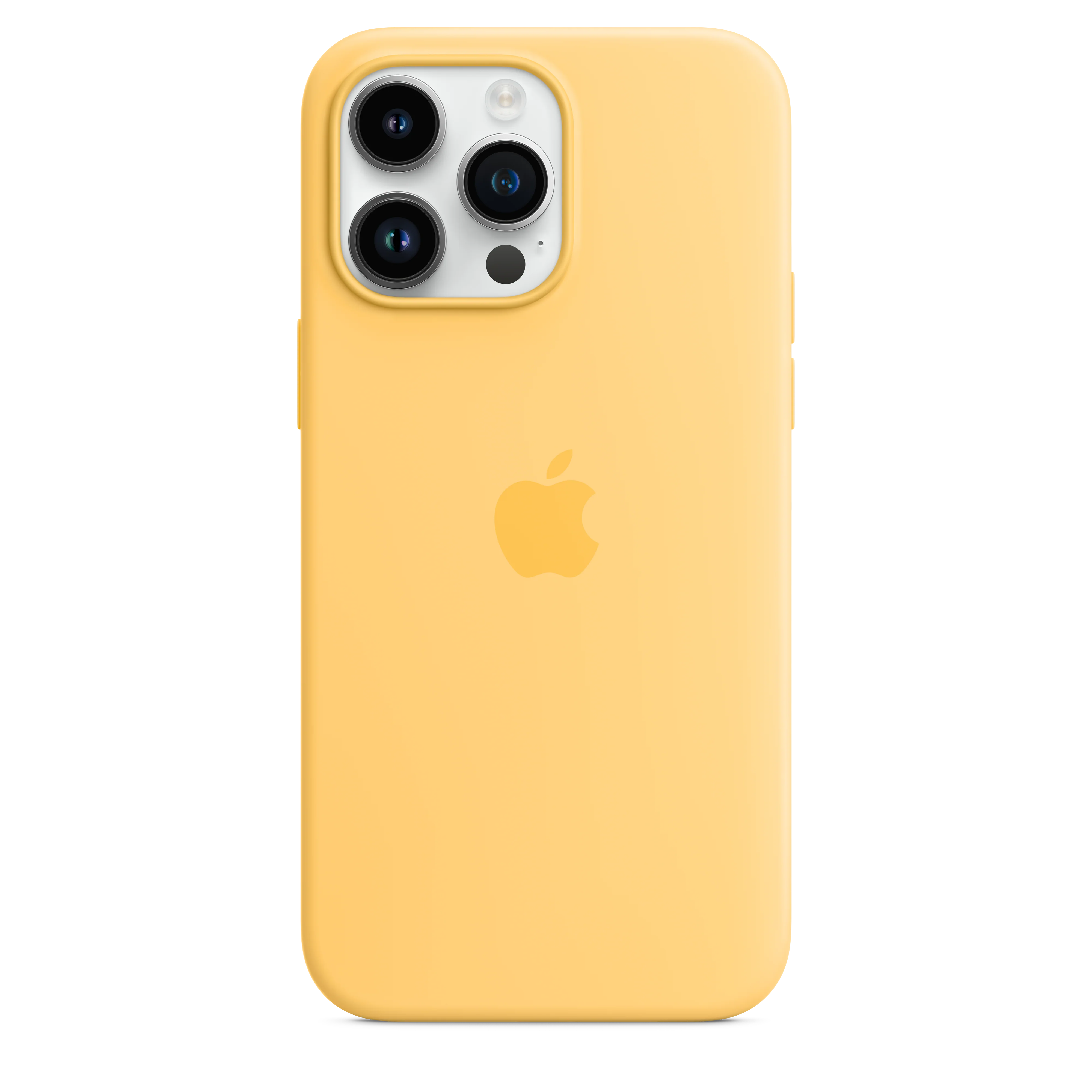 iPhone 14 Pro Max Silicone Case with MagSafe - Sunglow - Image 3
