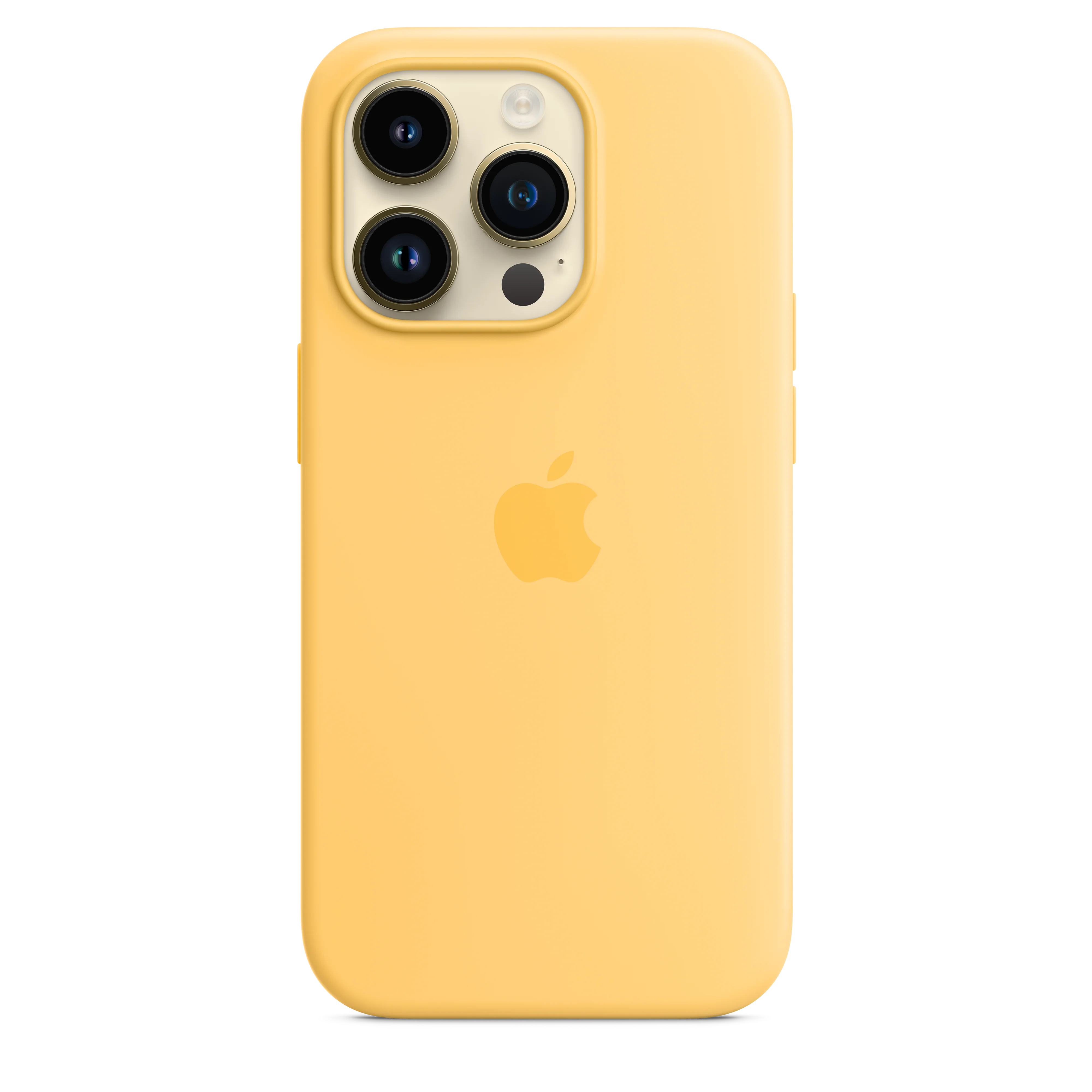 iPhone 14 Pro Silicone Case with MagSafe - Sunglow - Image 2