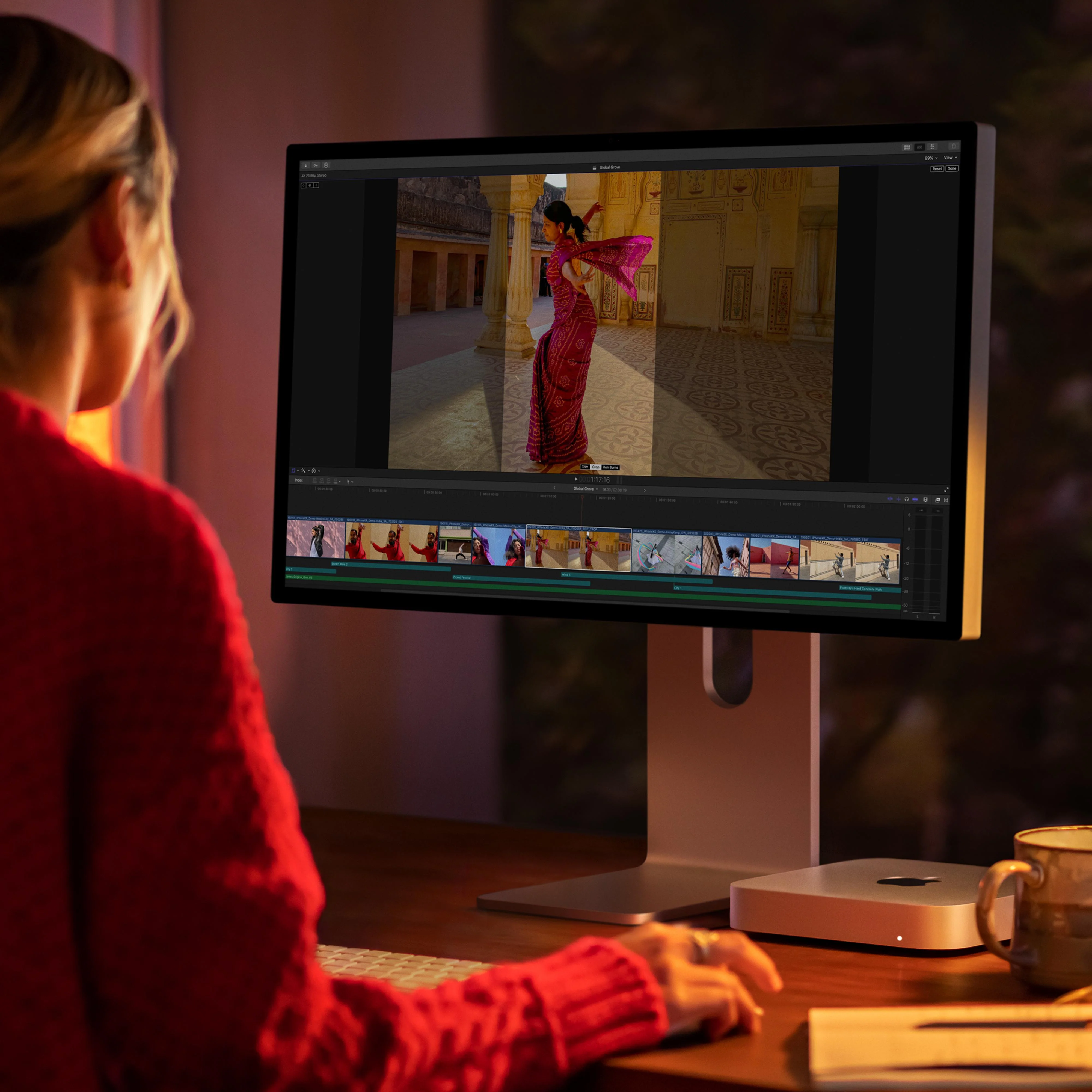 Mac mini: Apple M2 Pro chip with 10? core CPU and 16? core GPU, 512GB SSD - Silver - Image 4