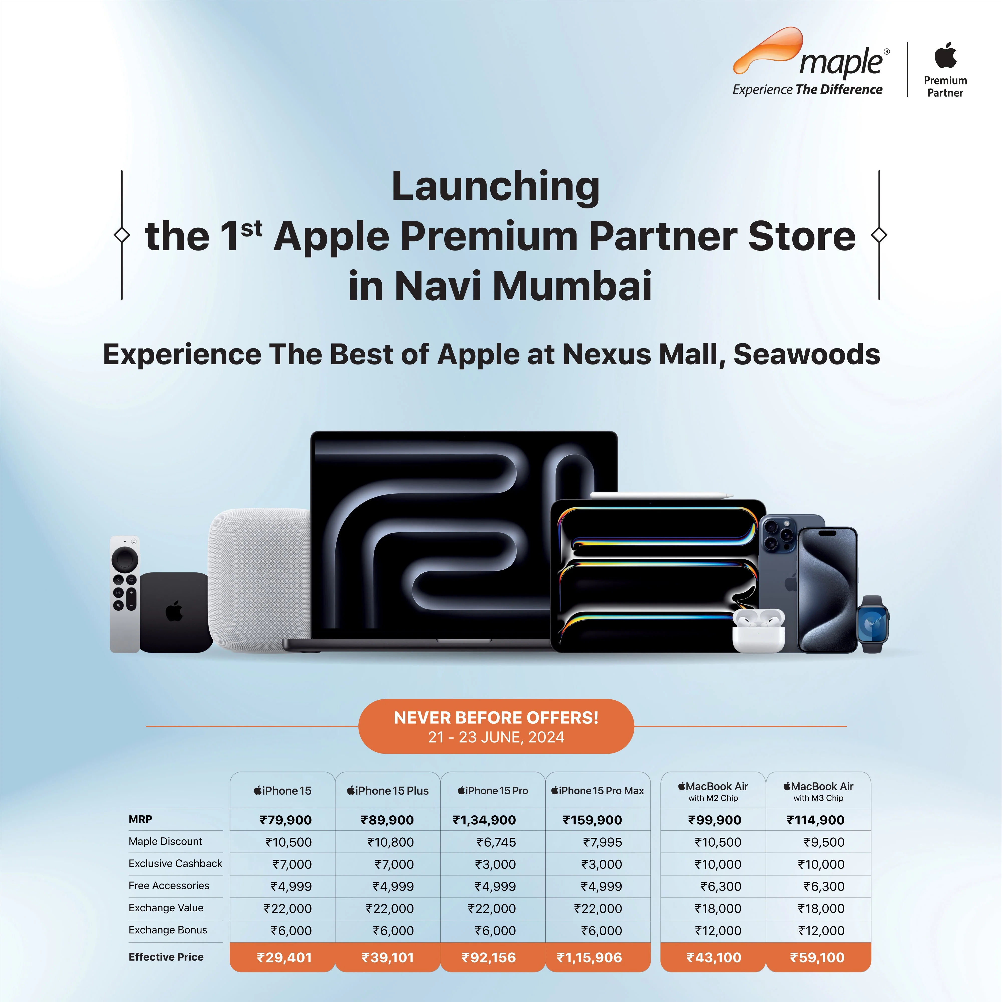 Seawoods MacBook offer
