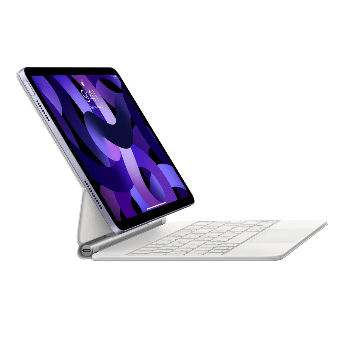 Magic Keyboard for iPad Pro 11-inch (4th generation) and iPad Air (5th generation) - US English - White - Image 3