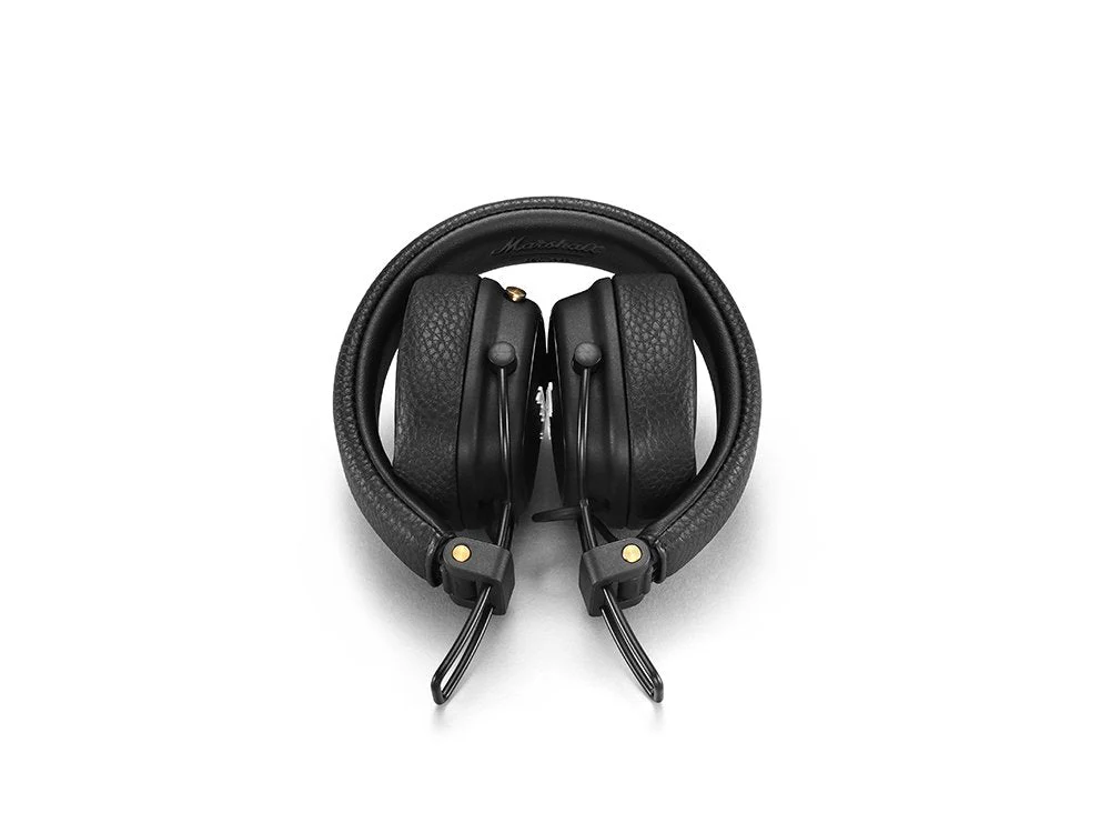Marshall Major III Wireless Bluetooth On-Ear Headphone with Mic - Black - Image 2