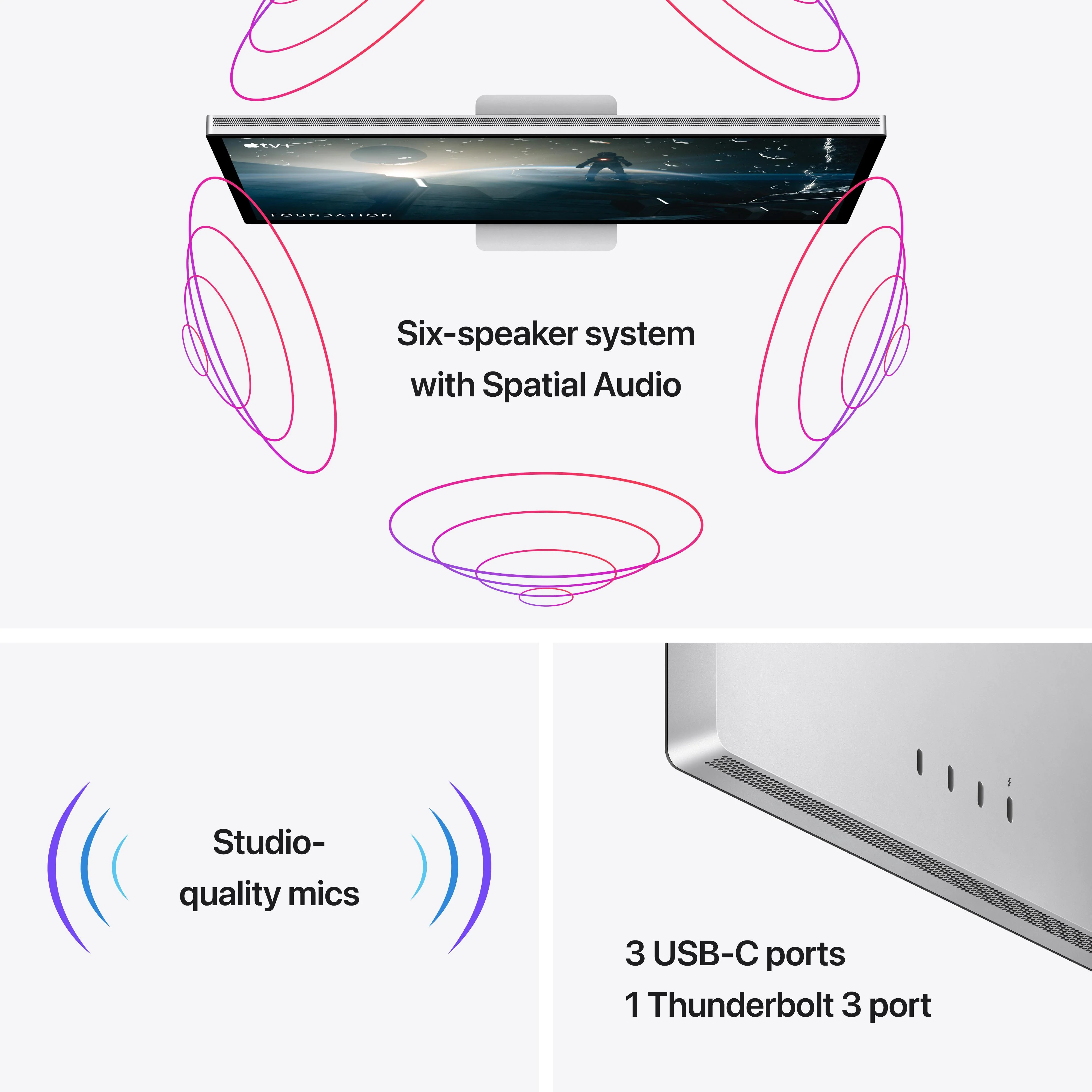 Studio Display - Standard glass - Tilt- and height-adjustable stand - Image 4