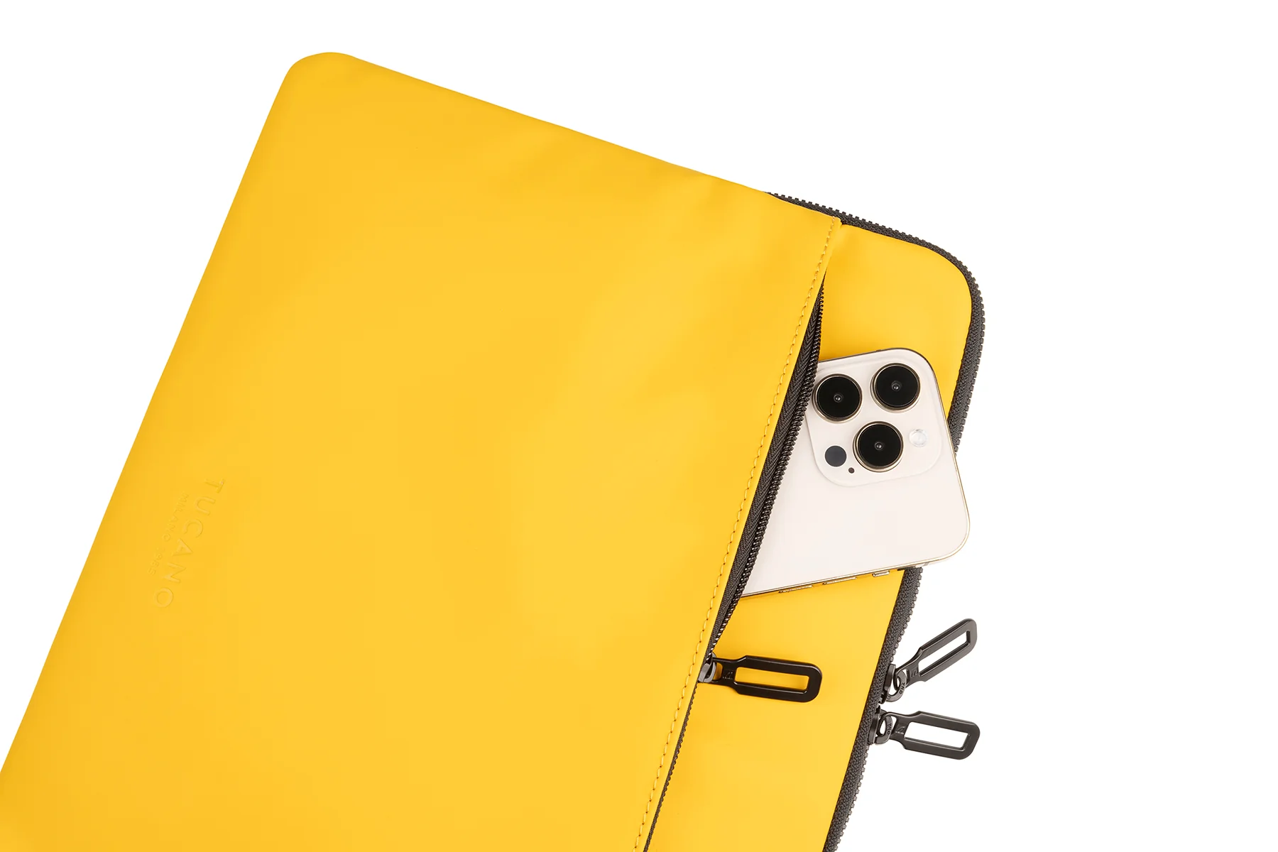 Tucano Gommo Sleeve 15"/16" - Yellow - Image 4