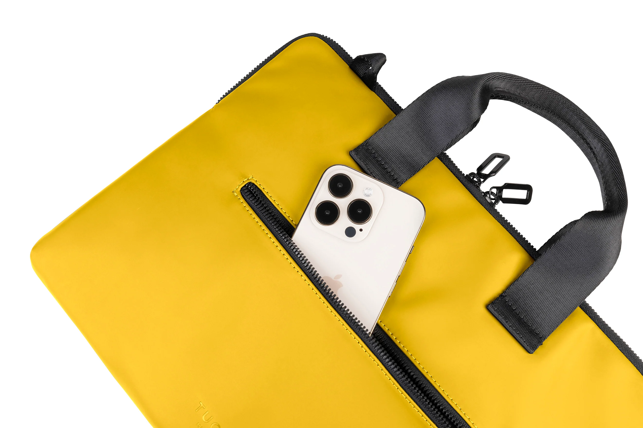 Tucano Gommo Slim bag 13"/14"- Yellow - Image 2