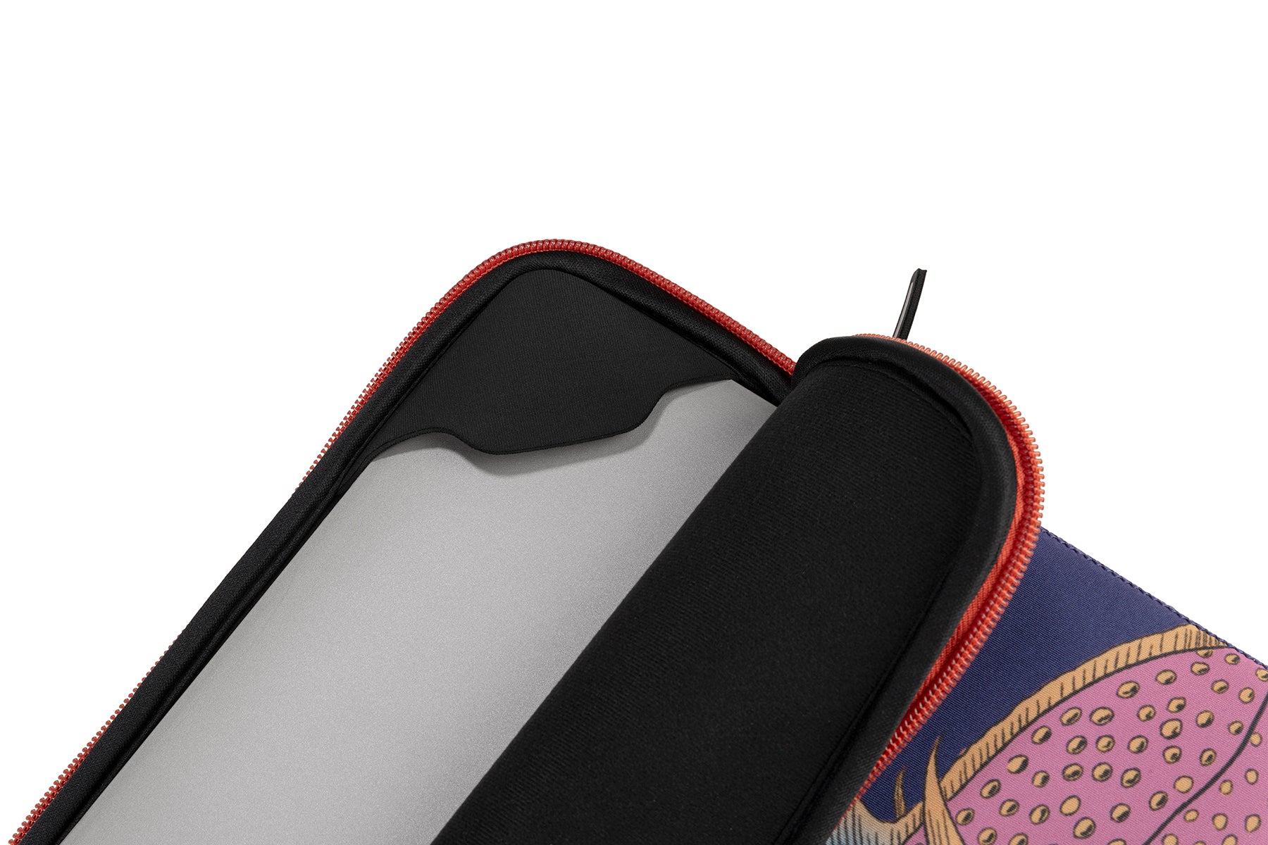 Tucano Schizzo Fishes Design Sleeve 13'/14" - Blue - Image 4